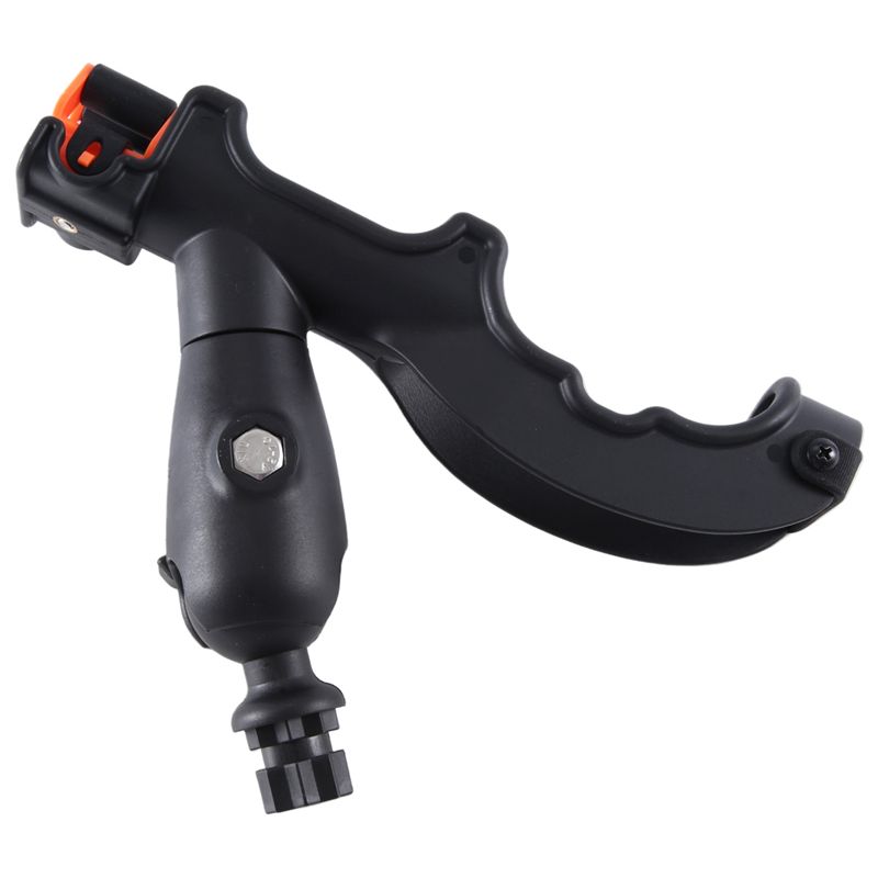 Fishing Kayak Rod Holder - ボートカヤックホルダー360 ° 回転可能なスイベル釣り竿ホルダー釣りサポートロッドホルダー釣り固定具マウントブラケット-A00E