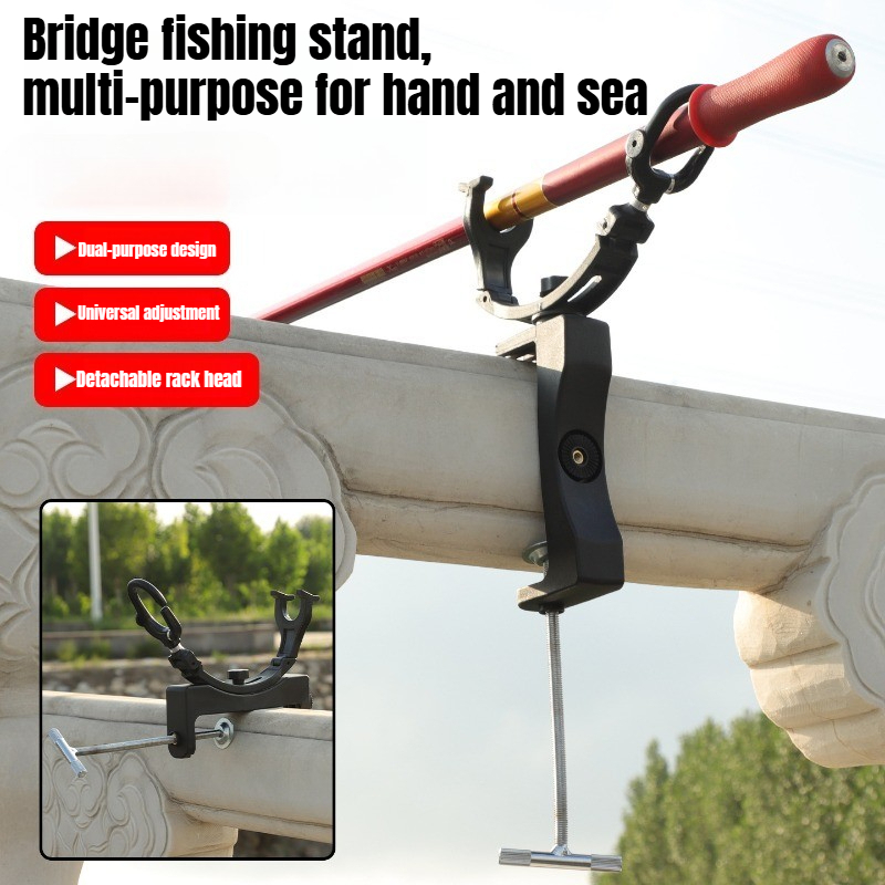 Fishing Kayak Rod Holder - 360 ° 回転式調整可能な頑丈なロッドスタンドラック、ロッドキーパー、ドック、カヌー、デッキ、カヤック用の携帯用釣り竿ホルダー