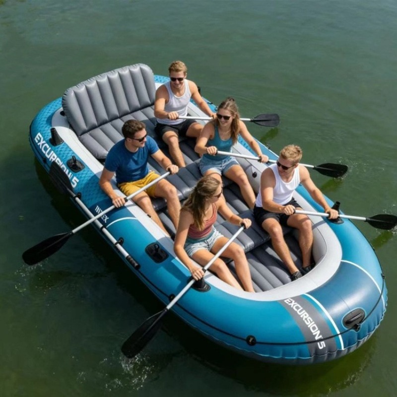 頑丈なインフレータブルカヤックフィッシングボート、折りたたみ - Fishing Kayak Inflatable のレビューと価格