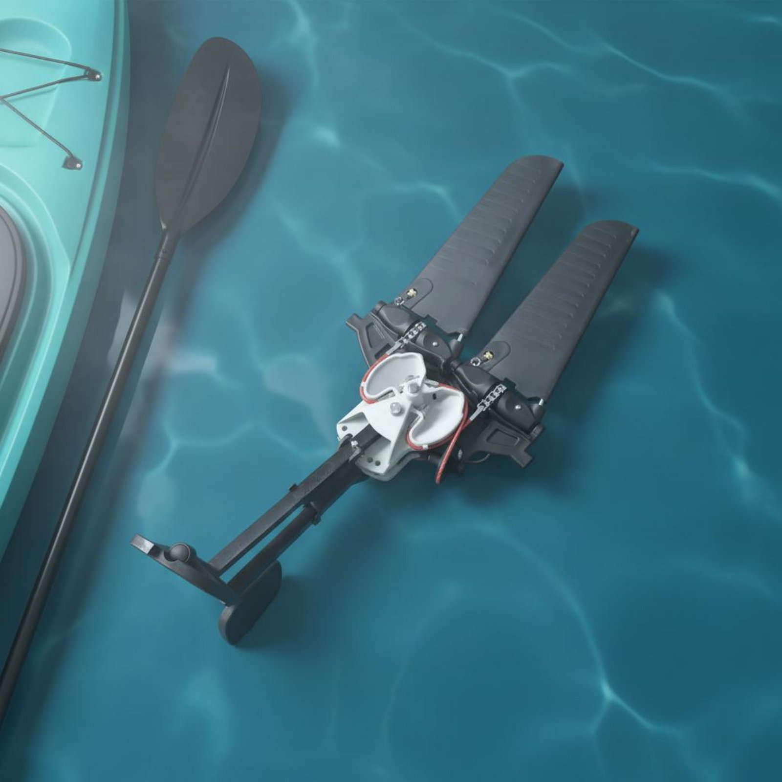 カヤックペダル駆動システム前進後退カヤックペダル駆動ボート用 - Fishing Kayak Pedal Drive のレビューと価格