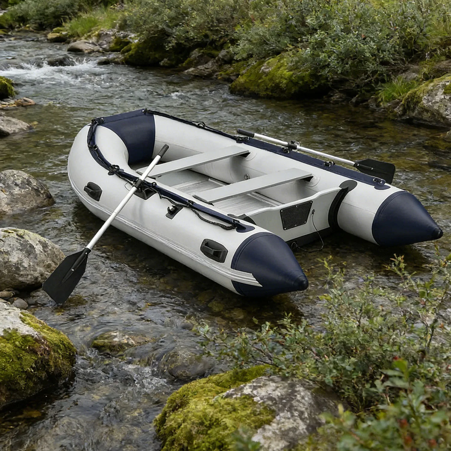 PVC製インフレータブルカヤック、インフレータブルラフト、釣 - Fishing Kayak Inflatable のレビューと価格