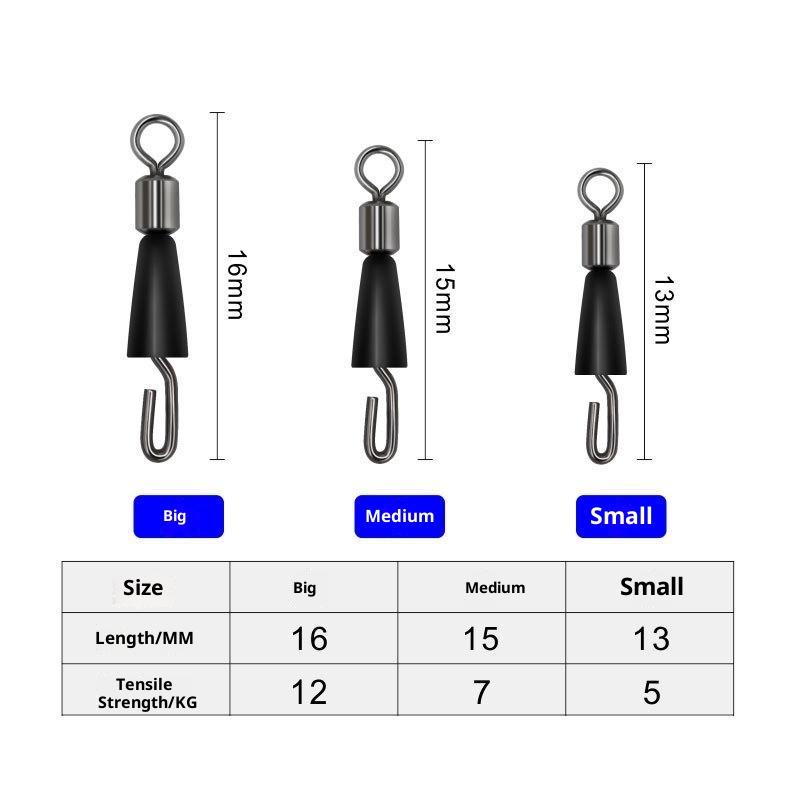 30個入り 釣り用スイベルリングコネクター、素早く着脱できる - Fishing Kayak Rod Holder のレビューと価格