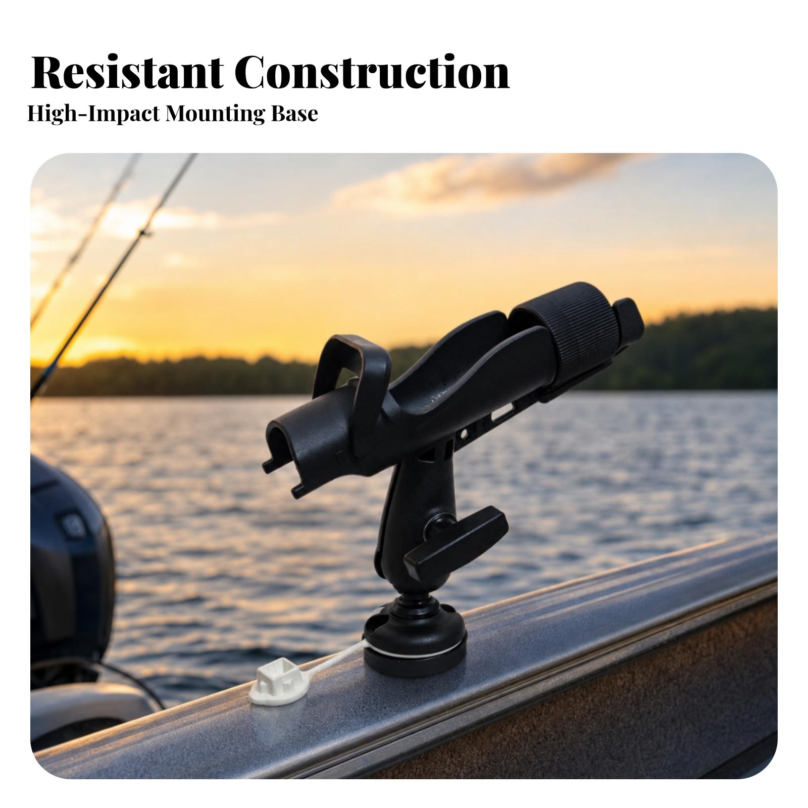 吸盤付き釣り竿ホルダー、ハンズフリー釣り竿ホルダー、釣り人、 - Fishing Kayak Rod Holder のレビューと価格