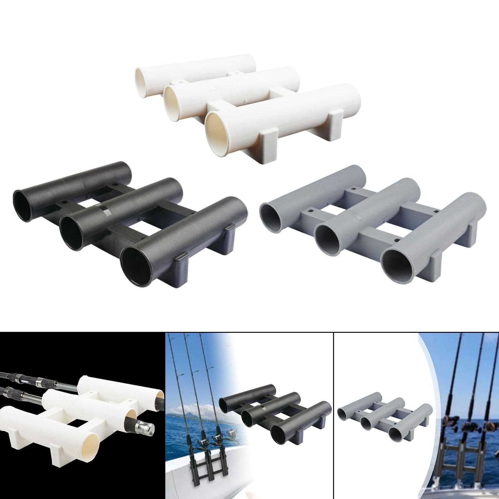 釣り竿ホルダー 垂直 4本ネジ付き ブラケットチューブ 3本 - Fishing Kayak Rod Holder のレビューと価格