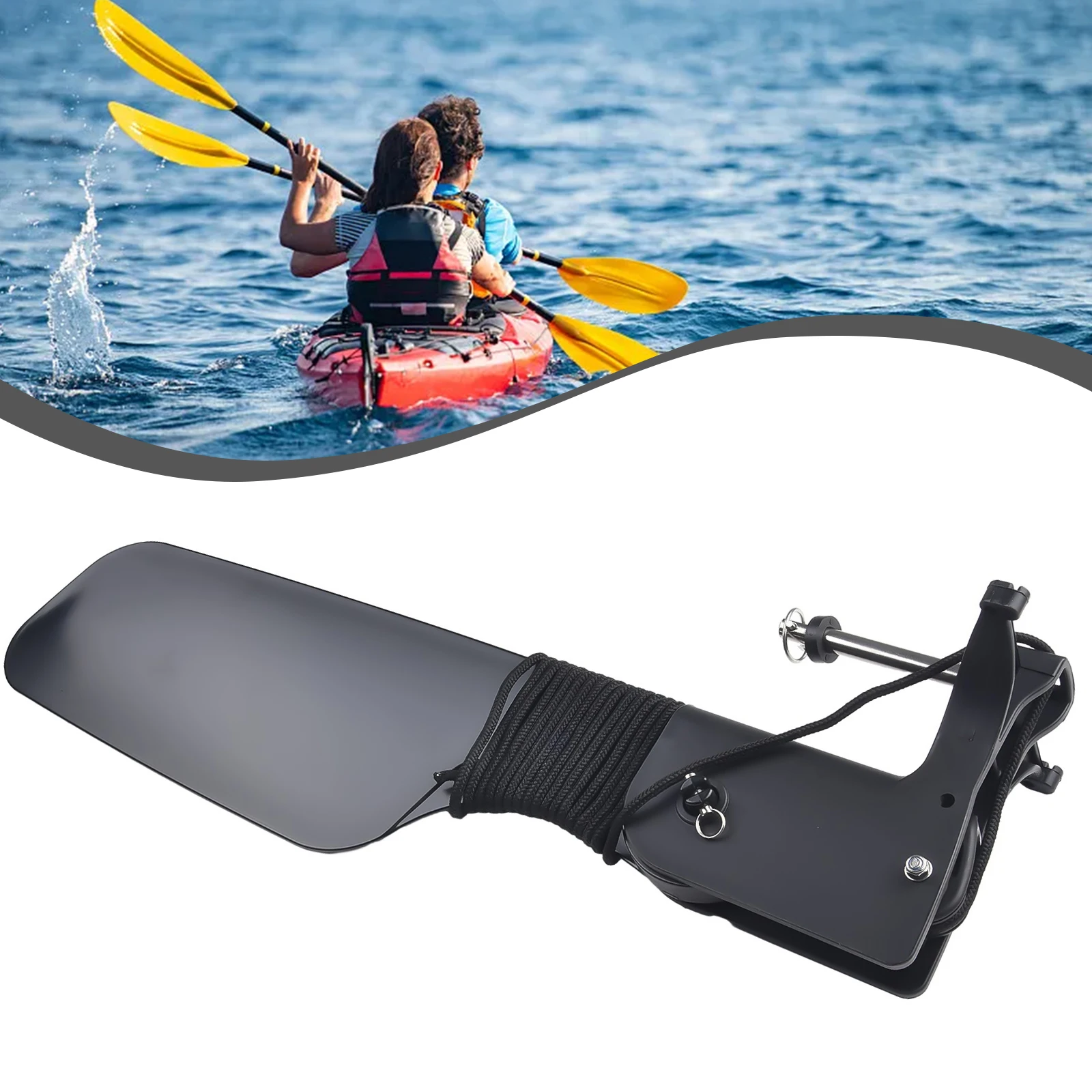 カヤック用ビッグテールラダー、プーリー付き、カヌーとフィッシ - Fishing Kayak Cart のレビューと価格