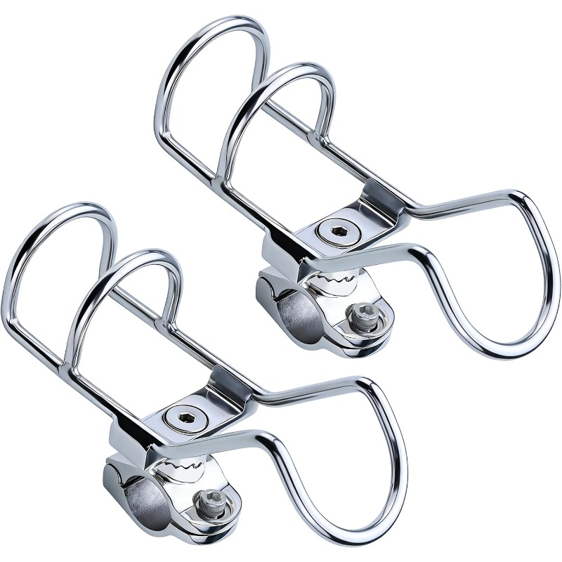 2個入り 316ステンレス製 釣り竿ホルダー 360度回転  - Fishing Kayak Rod Holder のレビューと価格