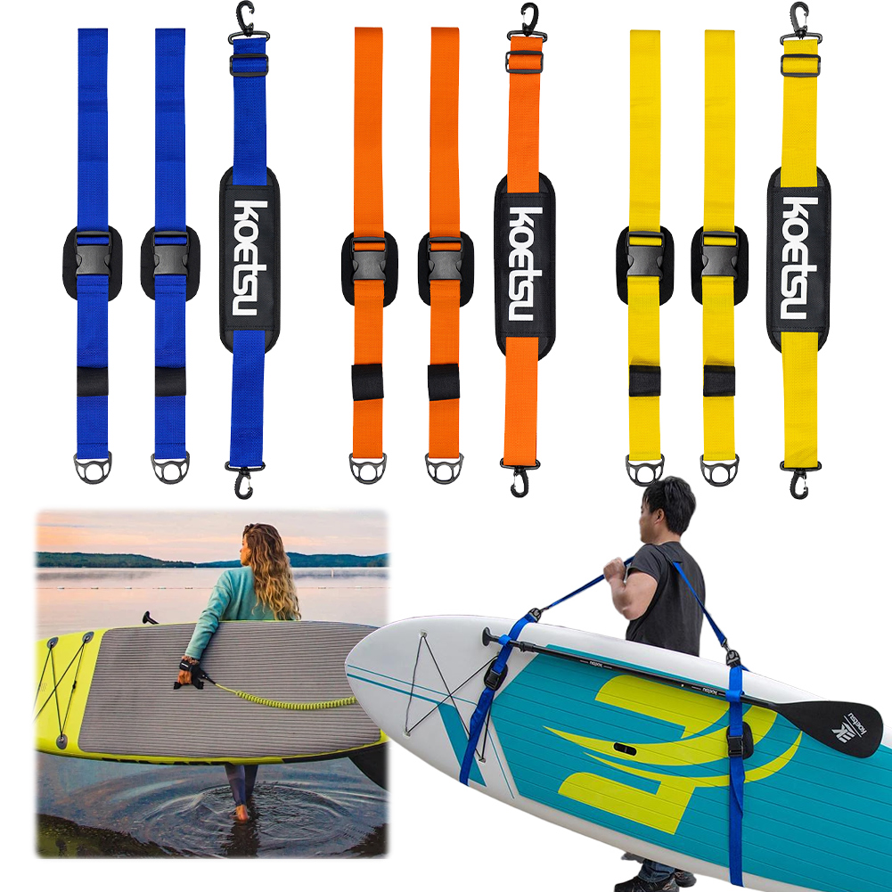 調節可能なサーフボードショルダーストラップキャリースリング、 - Fishing Kayak Paddle のレビューと価格