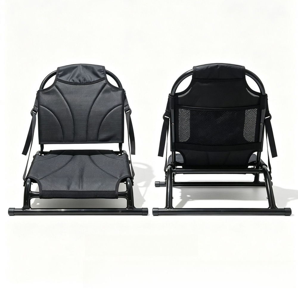 アルミ製ポータブル背もたれシートクッション カヤック SUP - Fishing Kayak Seat のレビューと価格