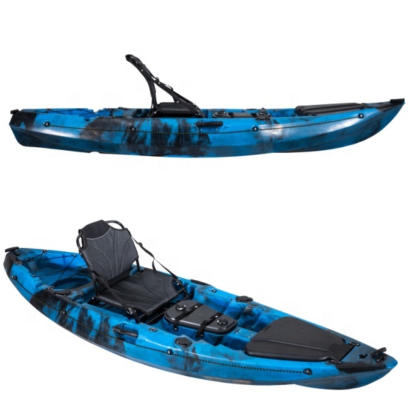 2.9メートルプラスチックカヤックフィッシングカヤックボート - Fishing Kayak Sit On Top のレビューと価格